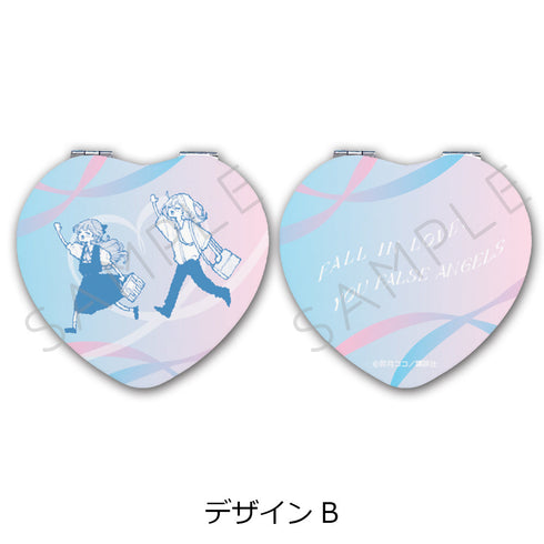 『恋せよまやかし天使ども』コンパクトミラー(ハート) デザインB